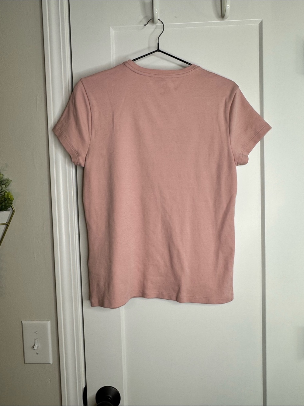 J. Crew Pink Essential Tee - Picture 4 of 4